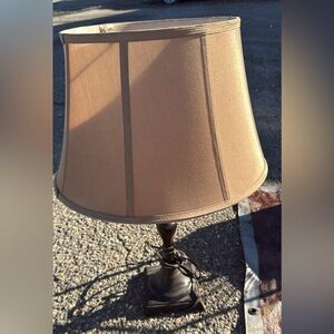 Elegant Tan Table Lamp